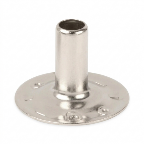 DOT® Line 24 (5/8") Nickel-Plated Brass Snap Fastener Stud Post (Eyelet)