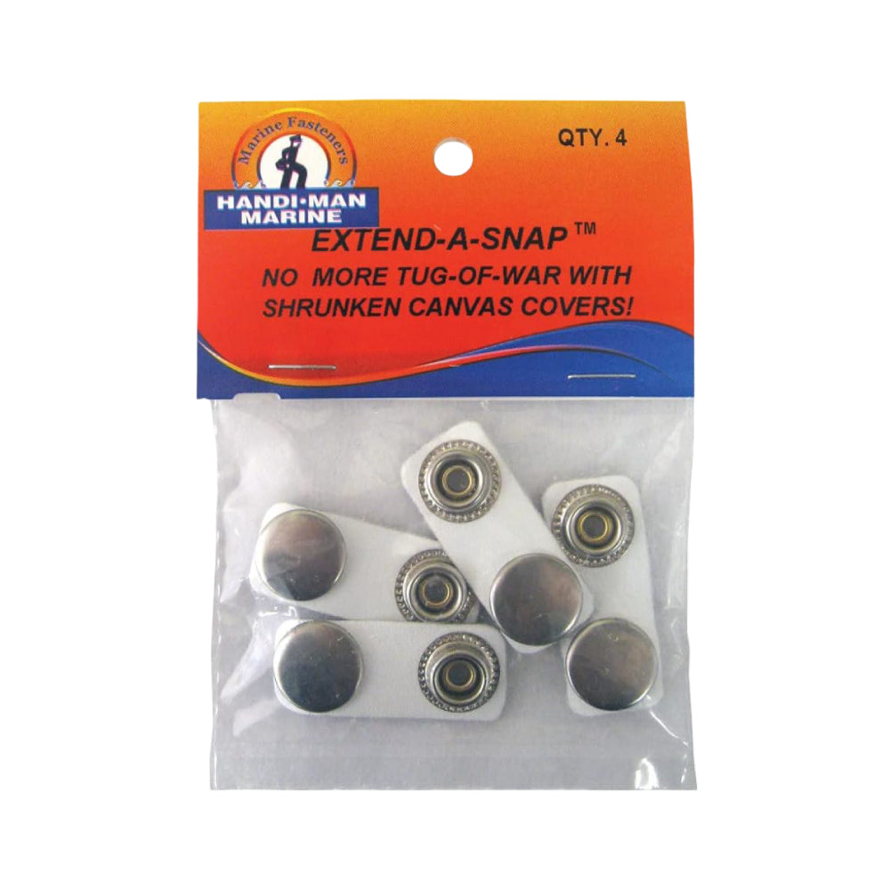 Handi-Man "Extend-A-Snap" (#560261) Snap Fastener Extension — 4 Pack
