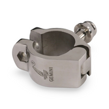 1" Gemini Stainless Steel Split Sliding Side Mount