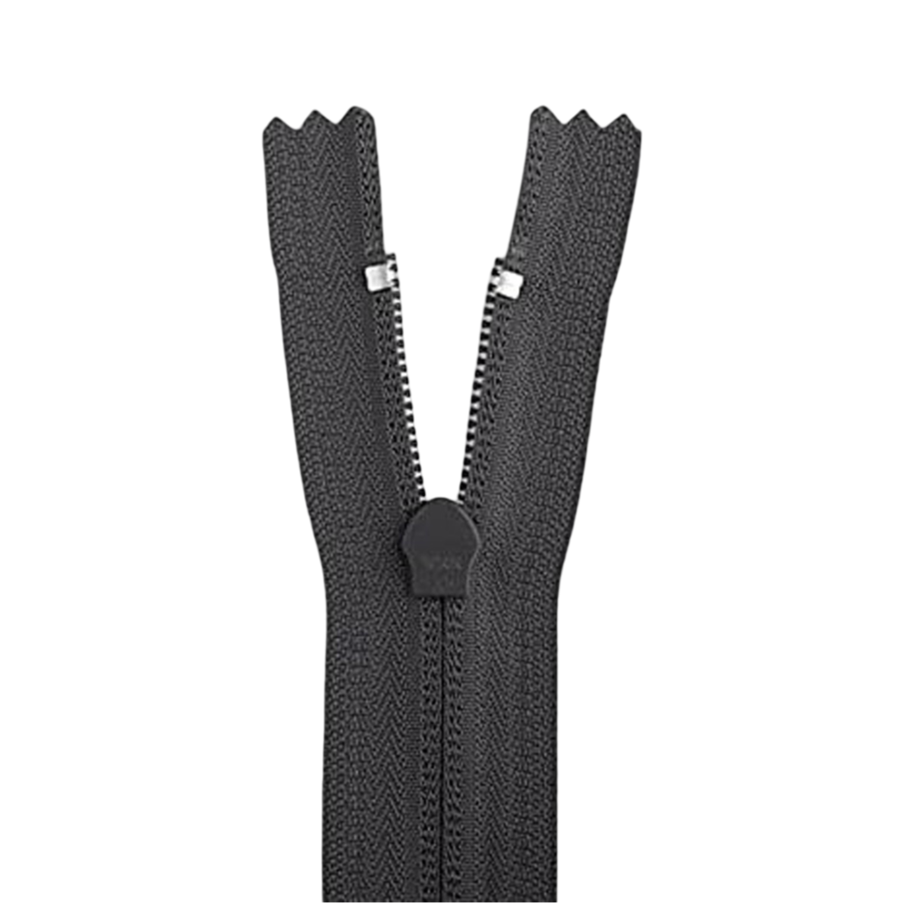 10" Plastic #5 Closed-End Locking Zipper