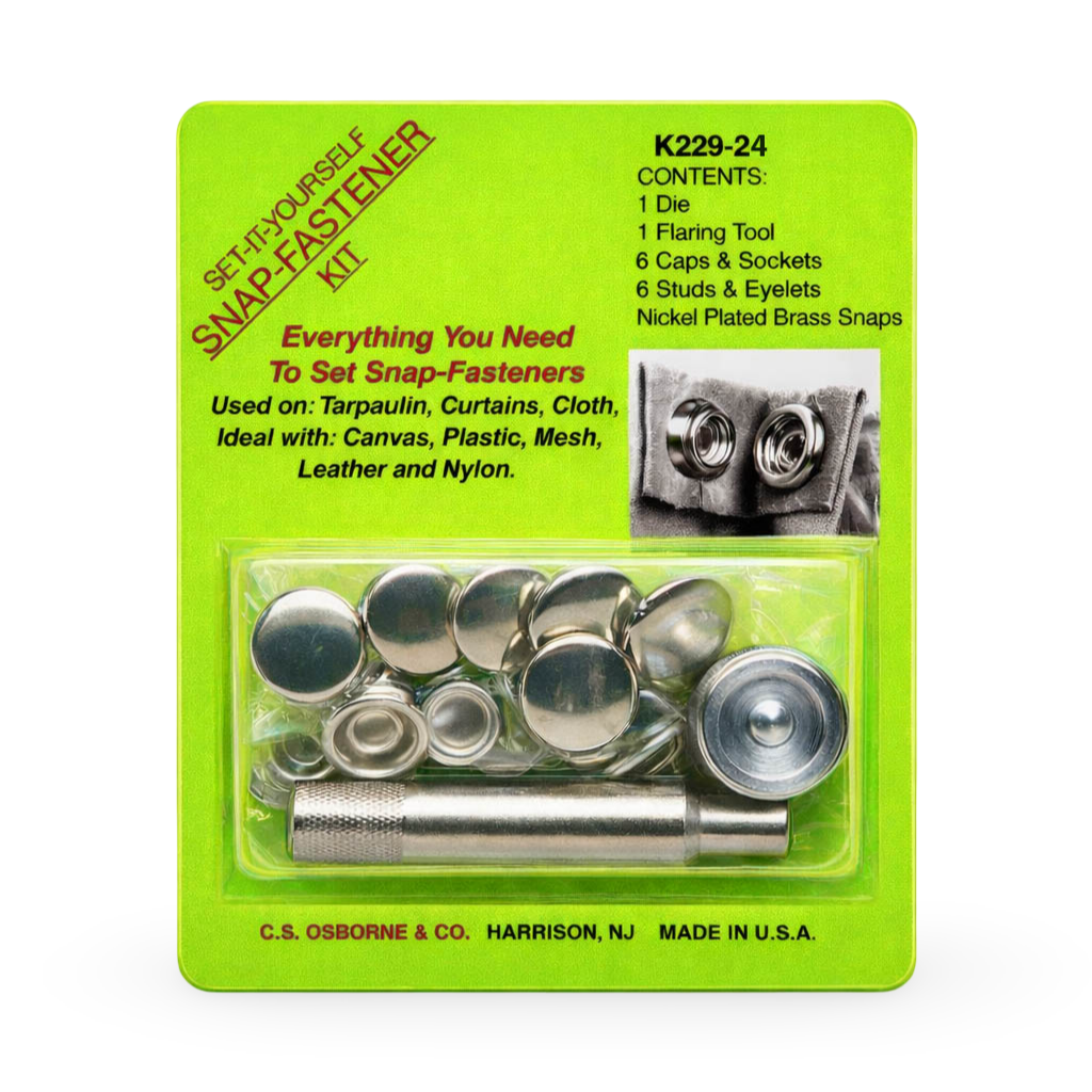 K229-24 "Set-It-Yourself" Line 24 (5/8") Snap Fastener Kit