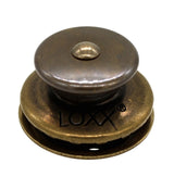 LOXX® "Pull-It-Up" Fastener Antique Brass Large Head Button
