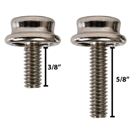 DOT® Line 24 (5/8") Stainless Steel Snap Fastener Machine Screw Stud
