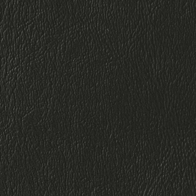 54" Naugahyde® Nauga Soft Black Satin (040) Vinyl Fabric