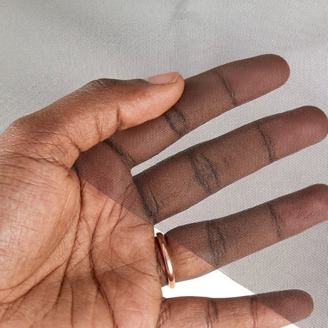 54" Charcoal No-See-Um Mosquito Netting Fabric