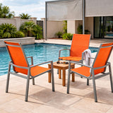 54" Phifertex® Standard Orange (412) Vinyl Mesh Fabric