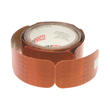 2" x 3-1/2" Rectangular Peel & Stick Road Reflector Tape