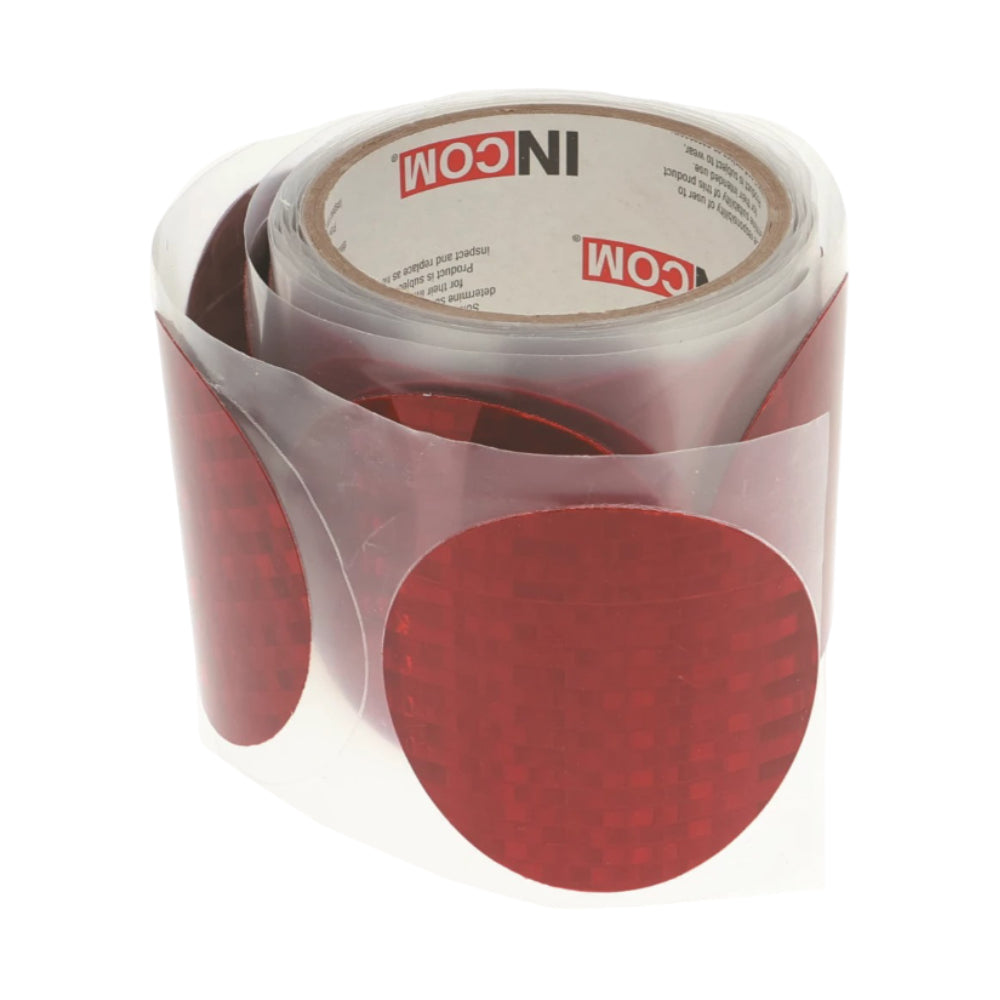 3" Round Peel & Stick Road Reflector Tape