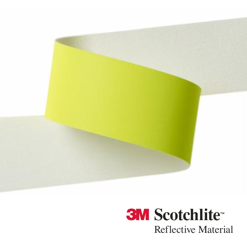 3M™ Scotchlite™ 8987 F.R. Lime/Yellow Sew-On Reflective Tape