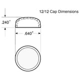 Snap-Caps® Screw Cover