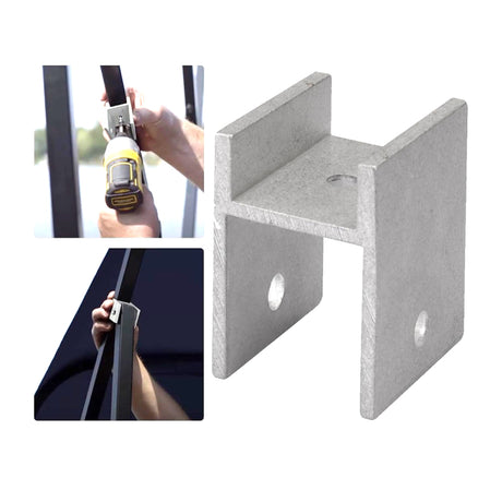 1-1/4" Square Aluminum Jaw Slide