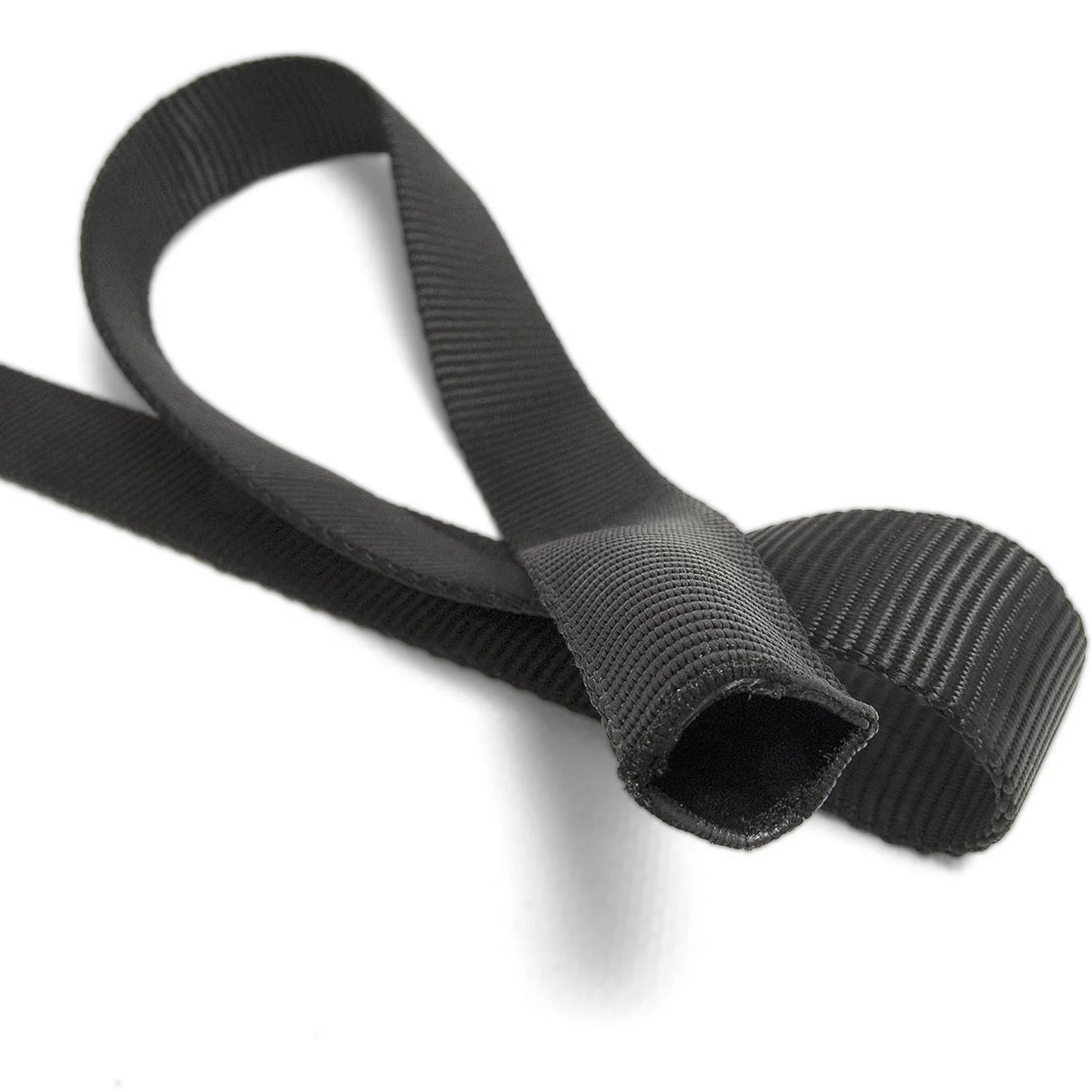 Black Polypropylene Tubular Webbing