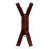 32" #5 Molded Tooth Two-Way Separating Zipper