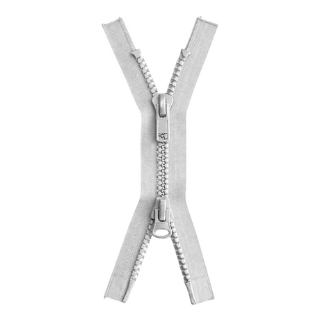 24" #5 Molded Tooth Two-Way Separating Zipper