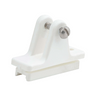 Delrin Sliding Track 90° Deck Mount