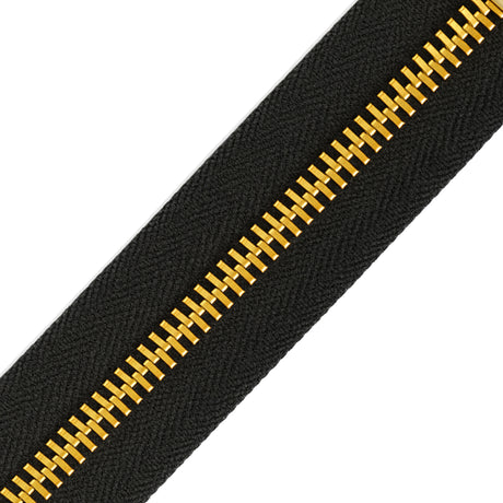 YKK® #10 Brass Zipper Chain