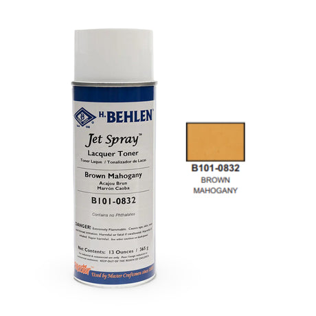 Jet Spray™ Brown Mahogany Lacquer (B101-0832) [13 oz]