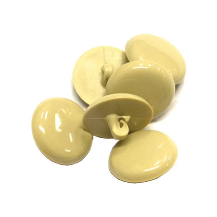 WPLDBB-5 1" (#40) Beige Plastic Dome Upholstery Button