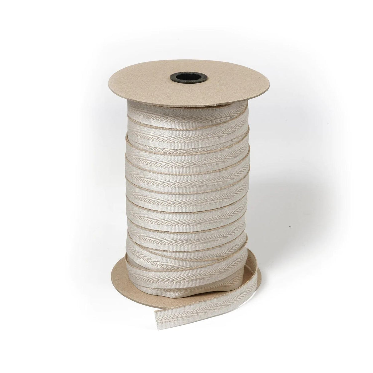 7/8" Sunbrella® Oyster Centerfold Binding Tape