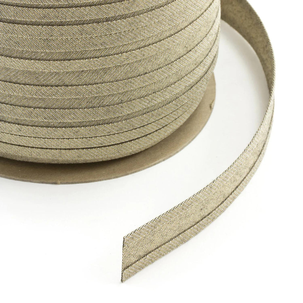 1" Sunbrella® Toast Tweed Bias Binding Tape