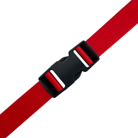 Black Dual Adjustable Side Release Webbing Buckle