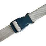 Black Euro-Style Camber Single Adjustable Side Release Webbing Buckle