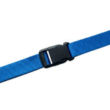 Black Oversized Single Adjustable Side Release Webbing Buckle