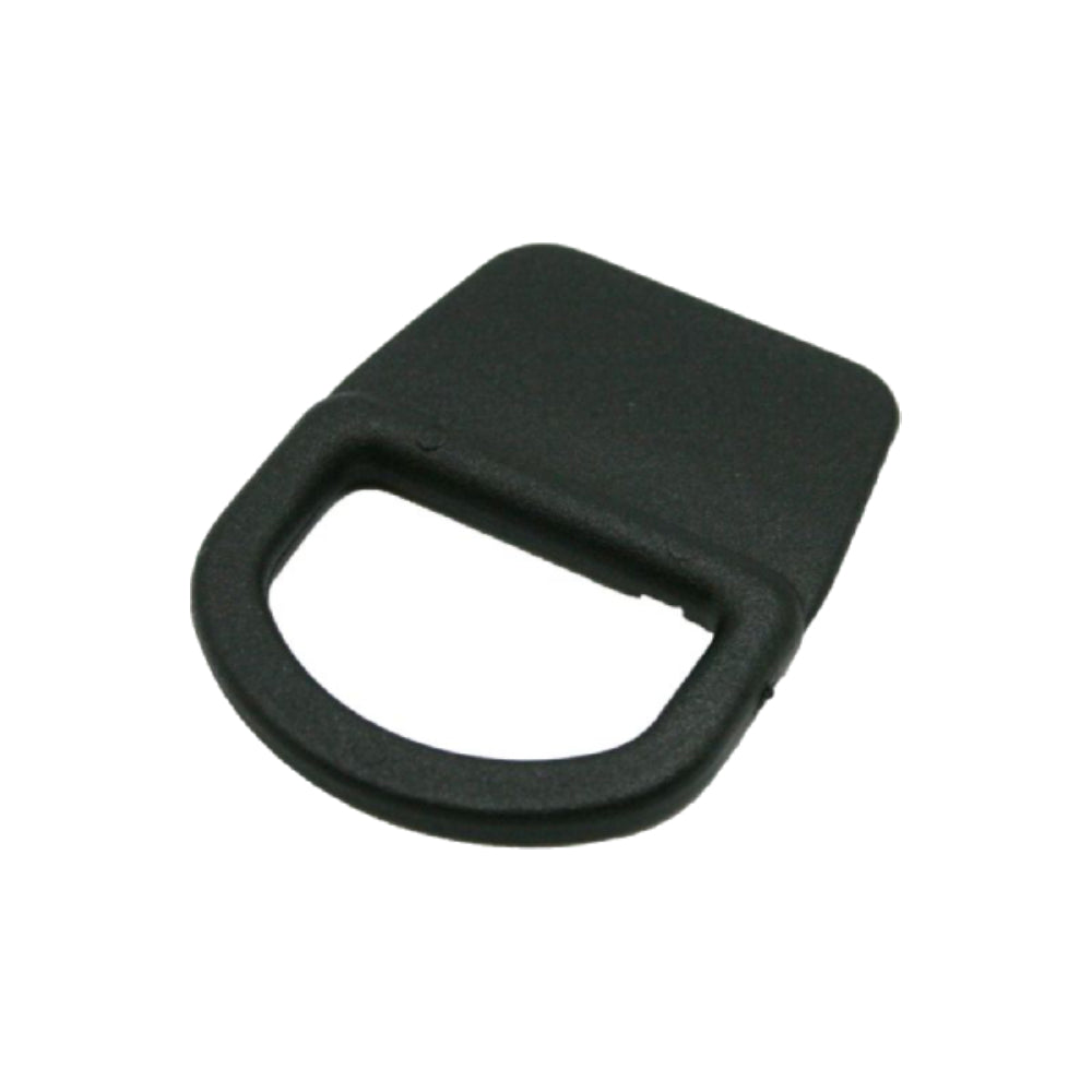 Black Plastic Sewable D-Ring Grommet