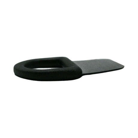 Black Plastic Sewable D-Ring Grommet