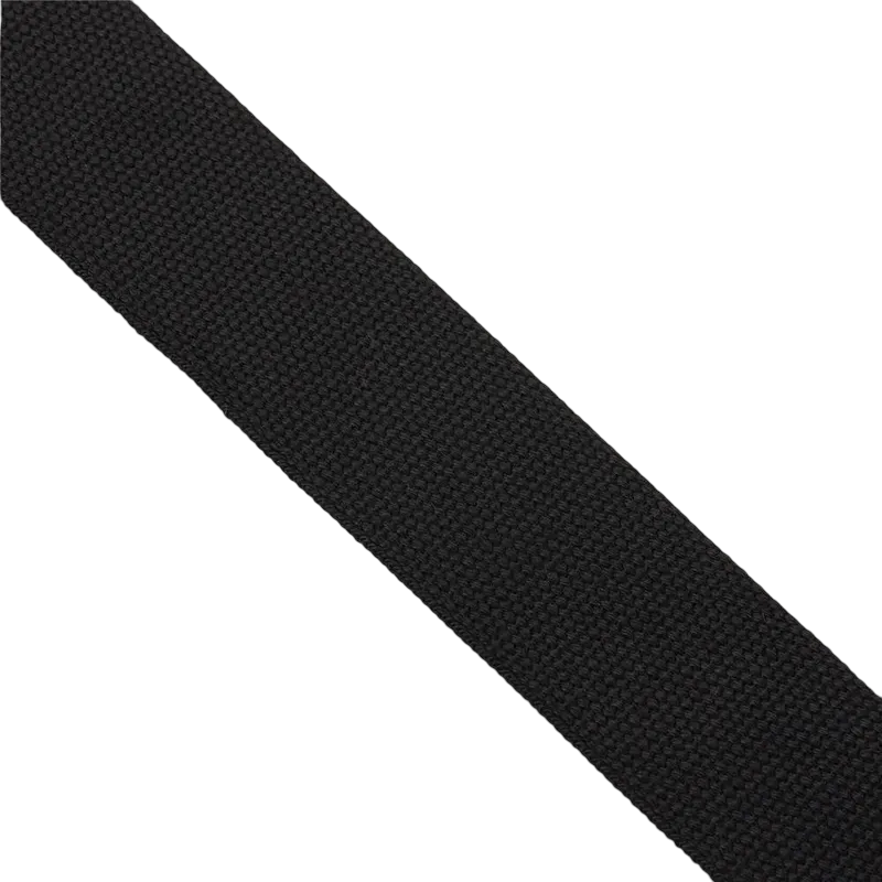 Black Cotton Webbing (2.1 mm)