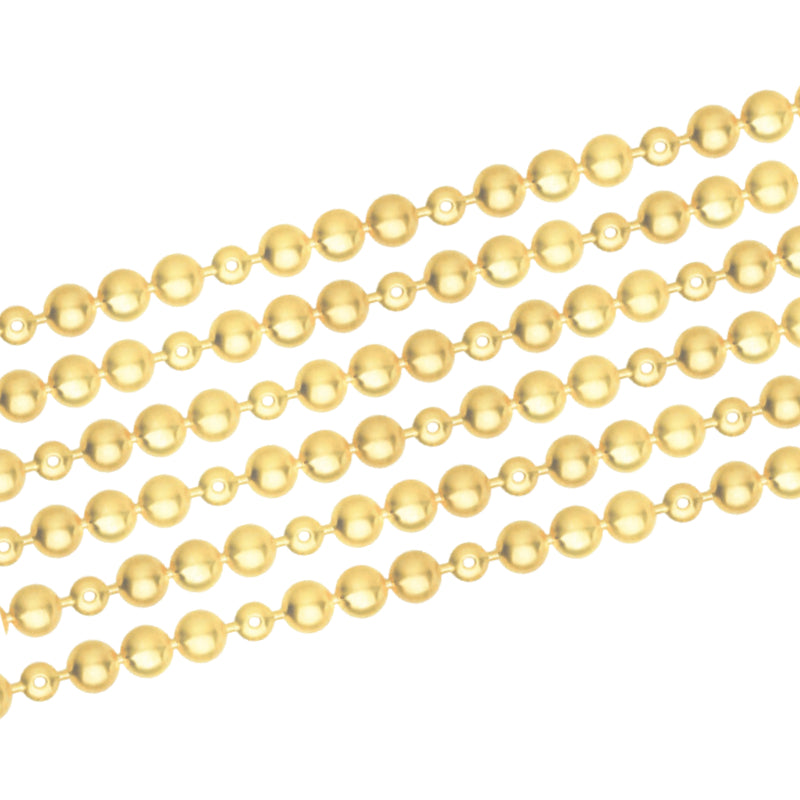 7/16" Brass-Plated Decorative Nail Strip (1 Metre)