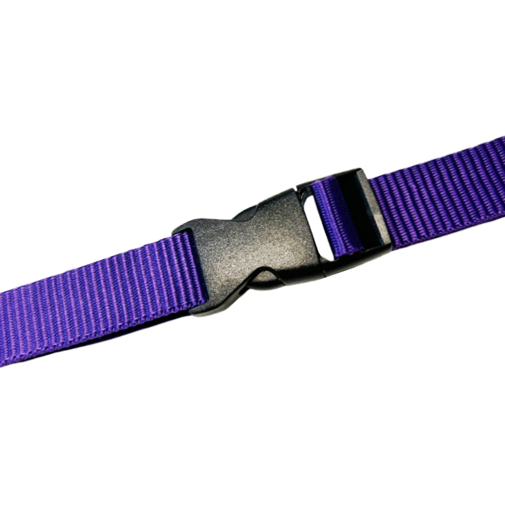 Black Classic Camber Single Adjustable Side Release Webbing Buckle
