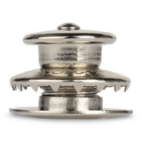 LOXX® "Pull-It-Up" Fastener Chrome-Plated Brass Large Head Button