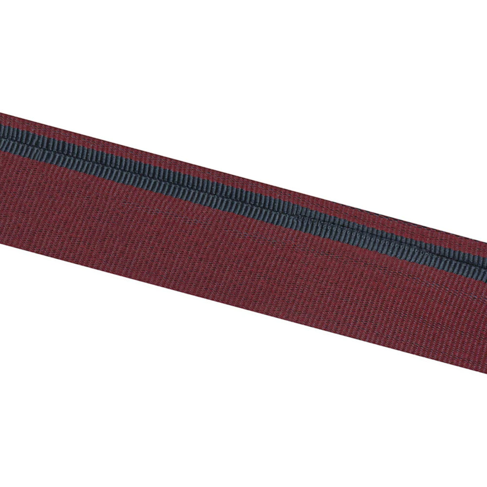 2-1/8" E-Z Lace Supreme Burgundy Slotted Webbing