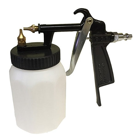 Adhesive spray gun for applying upholstery glue