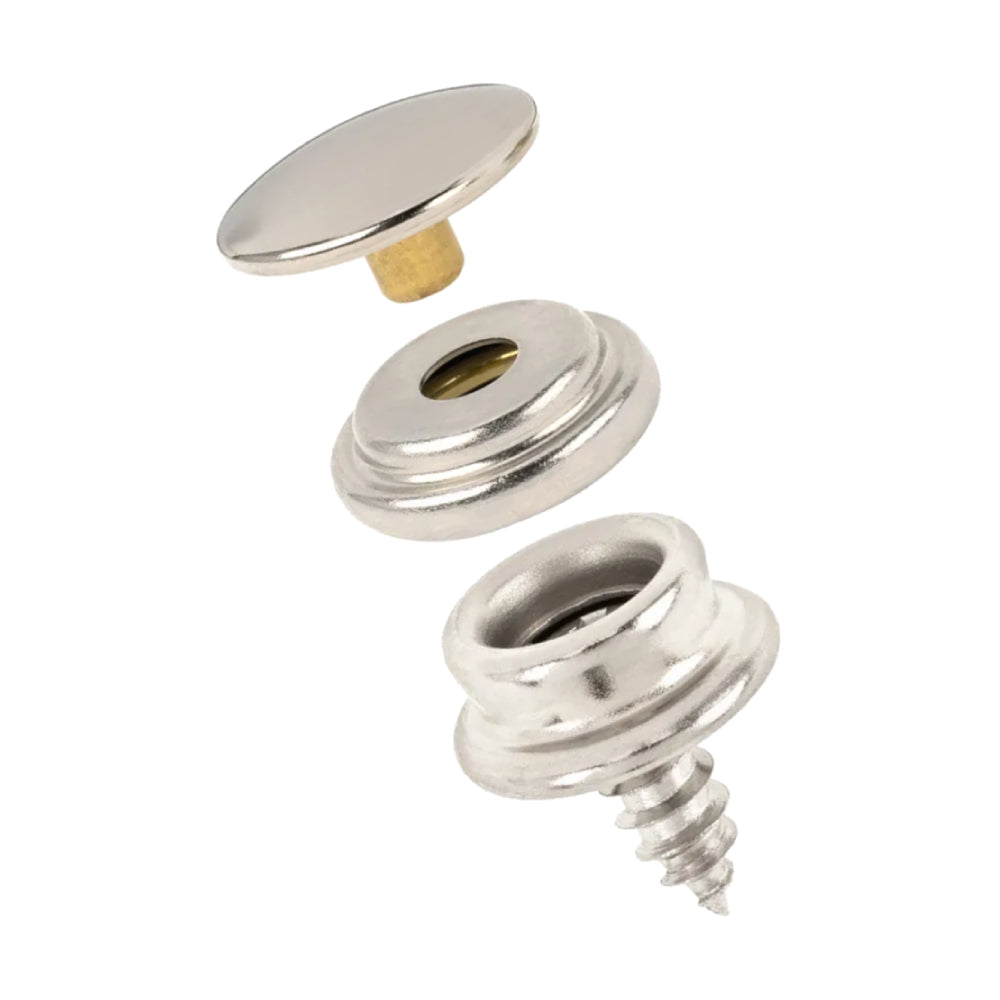 BNSS705914HAK Line 24 (5/8") Snap Fastener Kit with 3/8" Screw Studs