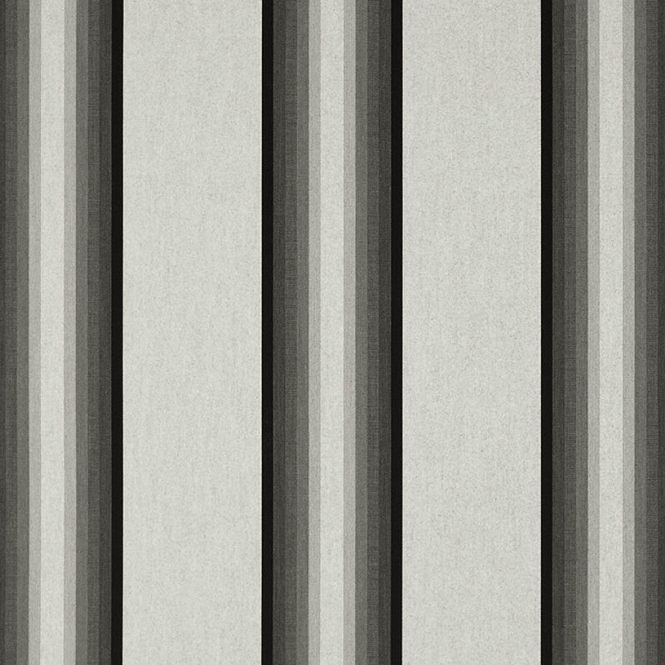 46" Sunbrella® Grey/Black/White (4799-0000) Awning/Marine Fabric