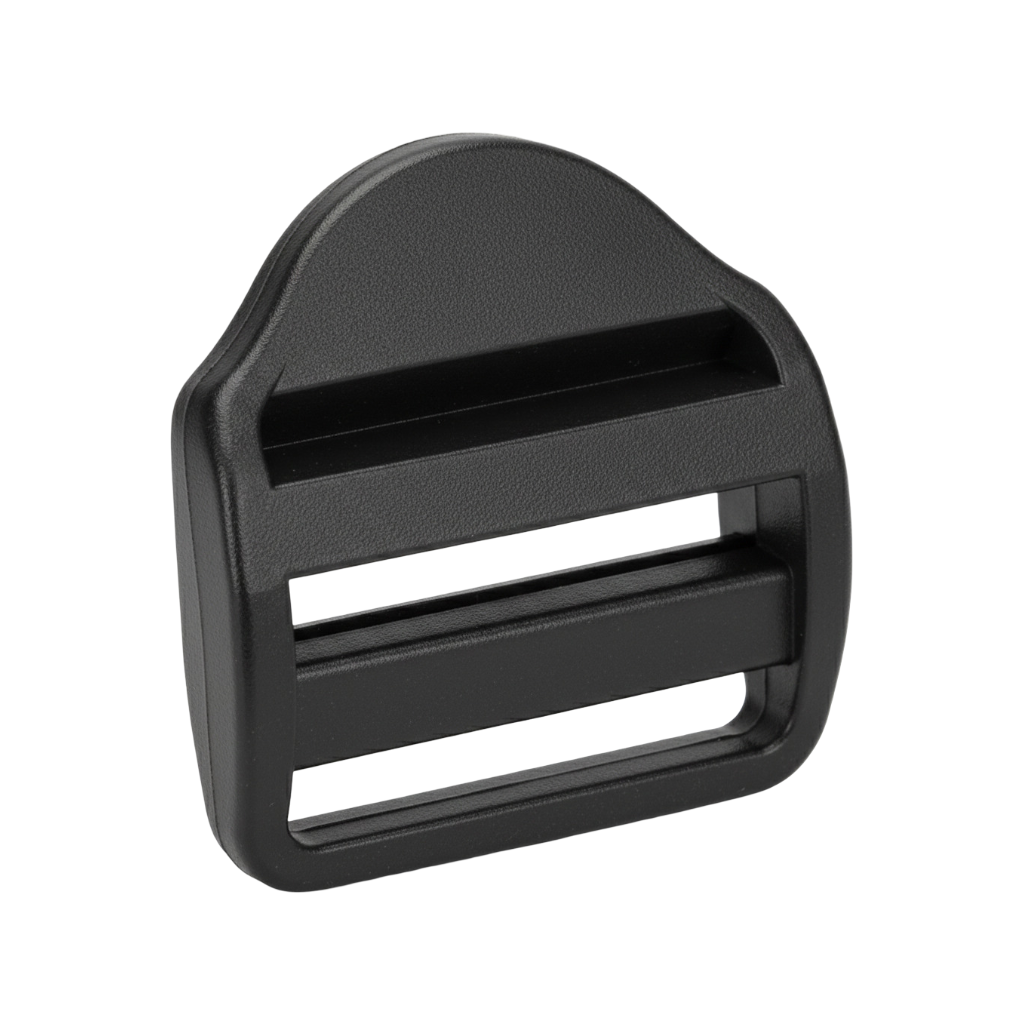 Heavy-Duty Black Acetal Ladder Lock Buckle