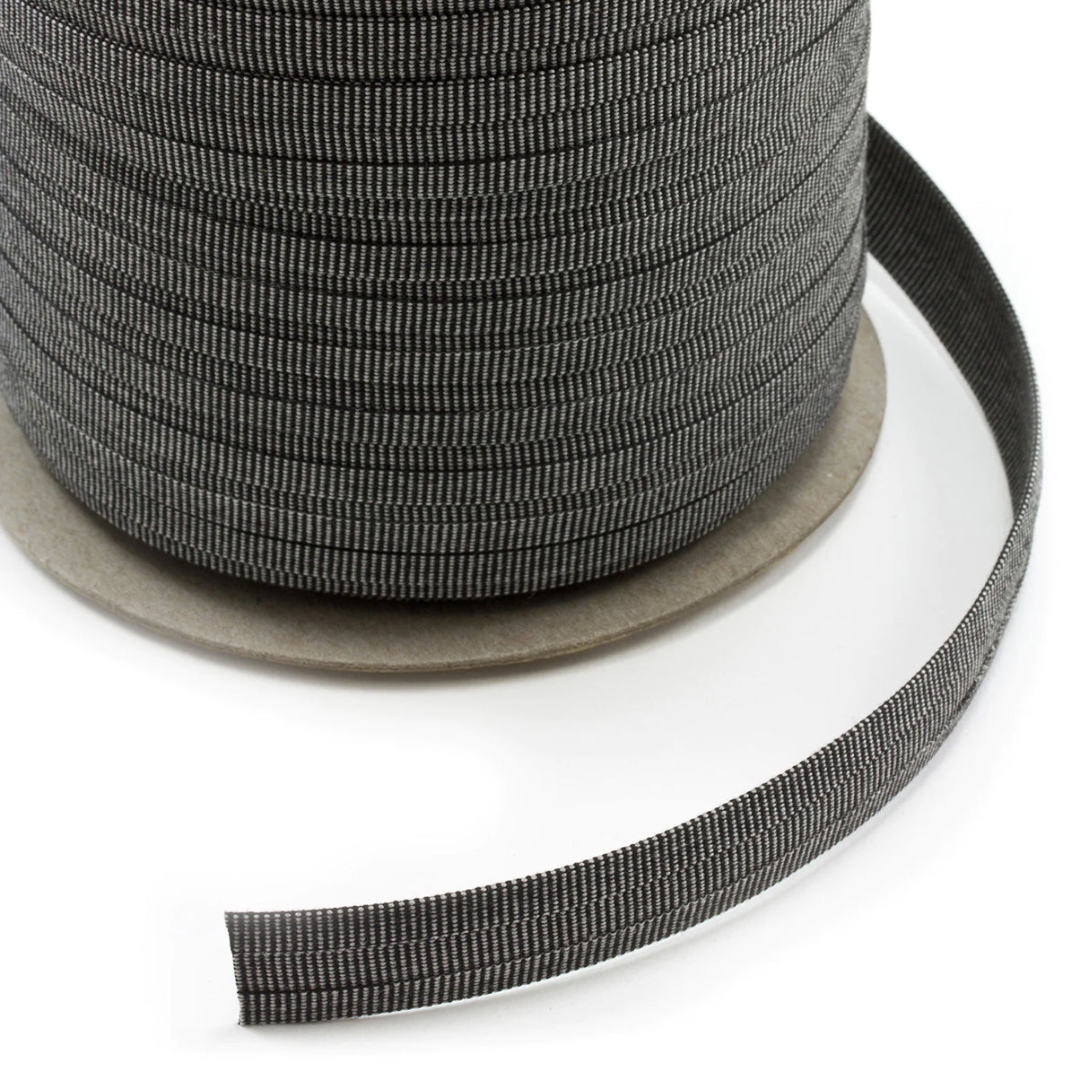 3/4" Sunbrella® Charcoal Tweed Straight-Cut Binding Tape