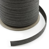 3/4" Sunbrella® Charcoal Tweed Straight-Cut Binding Tape