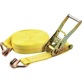 Polyester Tie Down Webbing — Yellow