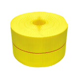 Polyester Tie Down Webbing — Yellow