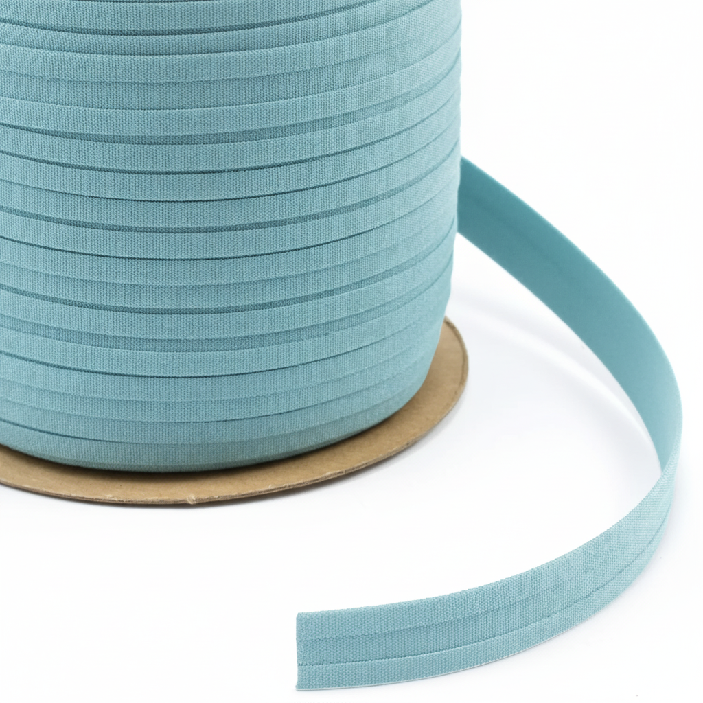 3/4" Sunbrella® Mineral Blue Straight-Cut Binding Tape