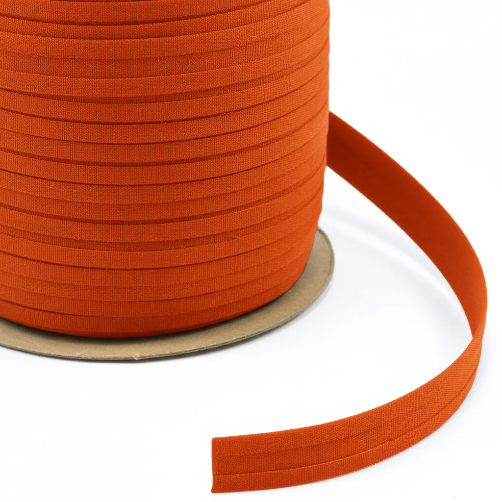 3/4" Sunbrella® Orange Straight-Cut Binding Tape