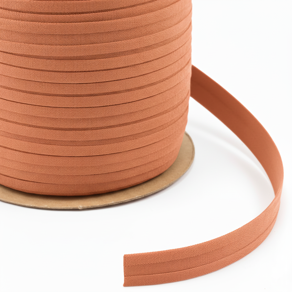 3/4" Sunbrella® Salmon Straight-Cut Binding Tape