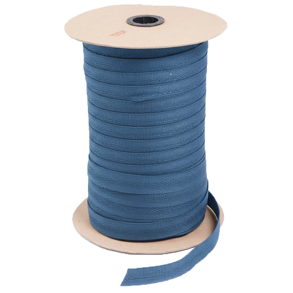7/8" Sunbrella® Sky Blue Centerfold Binding Tape