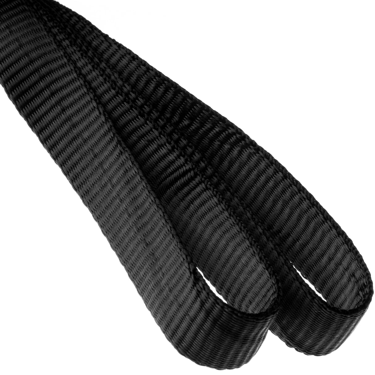 Black Polypropylene Tubular Webbing
