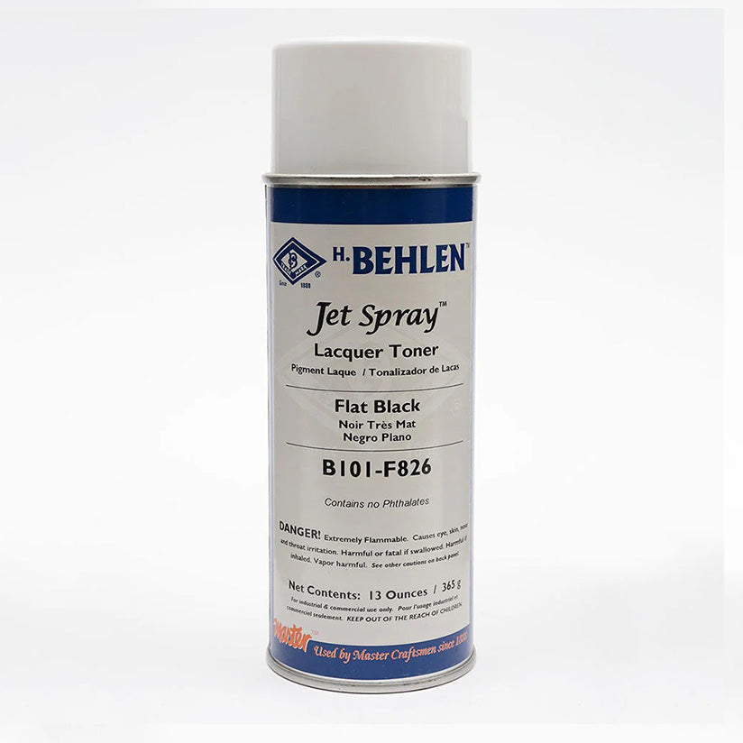 Jet Spray™ Lacquer — Flat Black