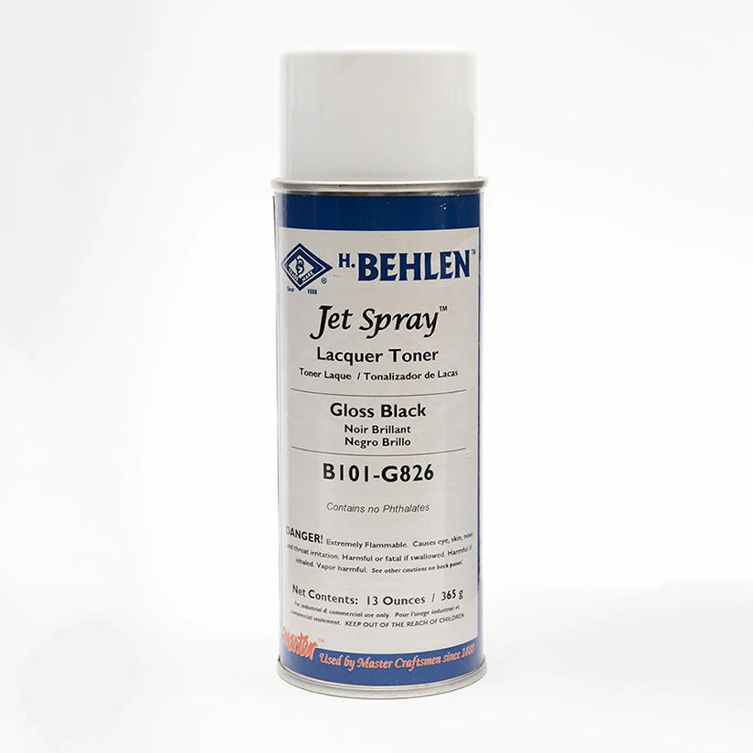 Jet Spray™ Lacquer — Gloss Black