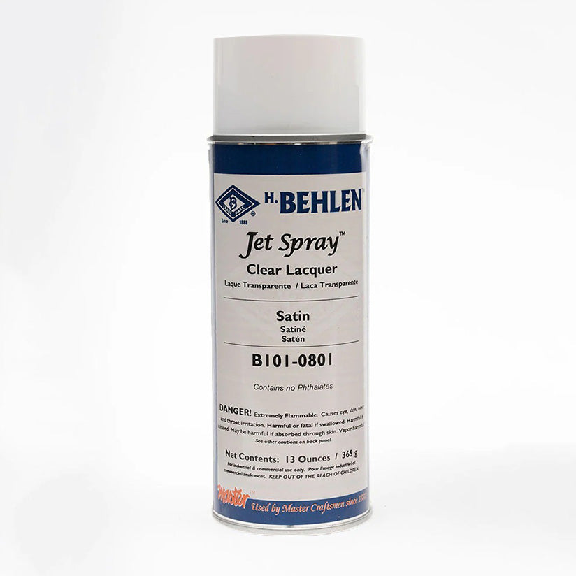 Jet Spray™ Clear Lacquer — Satin